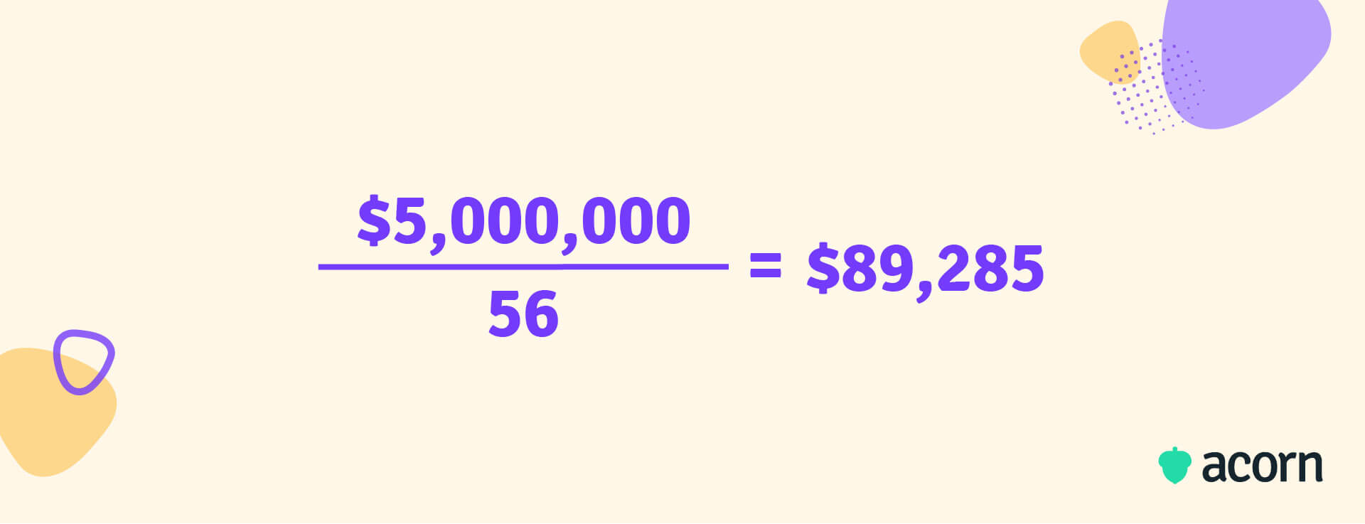 Example revenue per employee formula